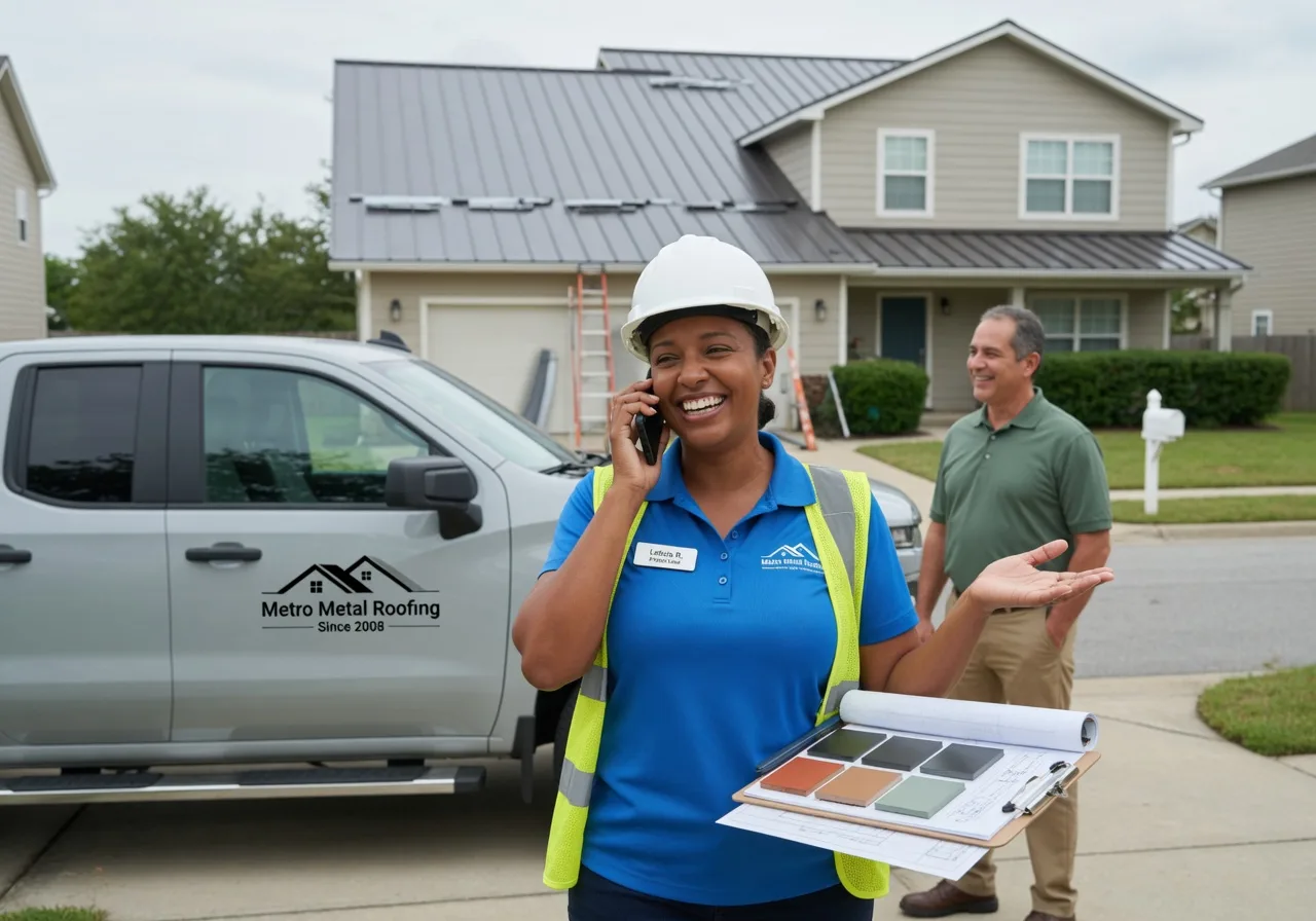 Storm Damage Metal Roof Repair in Glenwood, MD